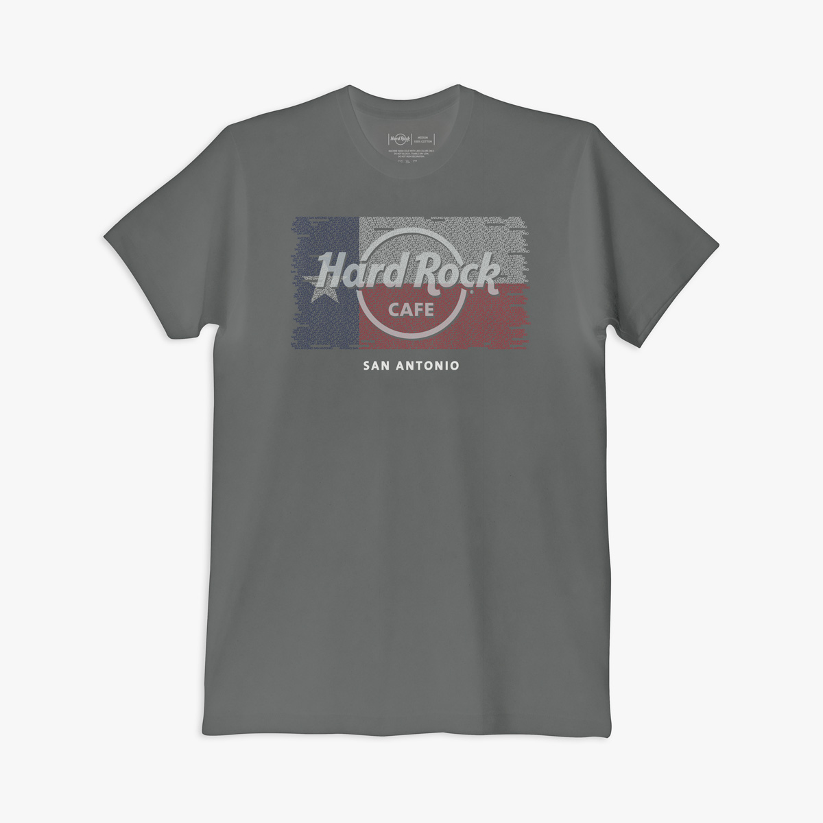 Repeat City Local Flag Tee In Charcoal Gray image number 1